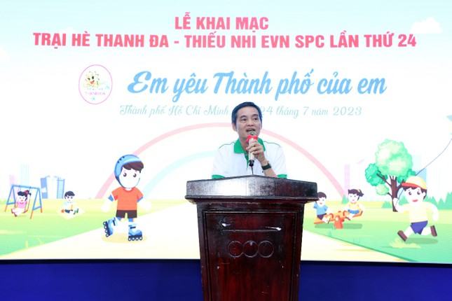 500 học sinh xuất sắc tham dự trại hè Thiếu nhi EVNSPC lần thứ 24 ảnh 1