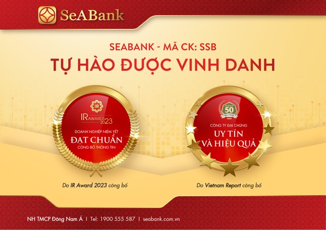 SeABank nhận giải thưởng Top 50 công ty đại chúng uy tín và hiệu quả ảnh 1