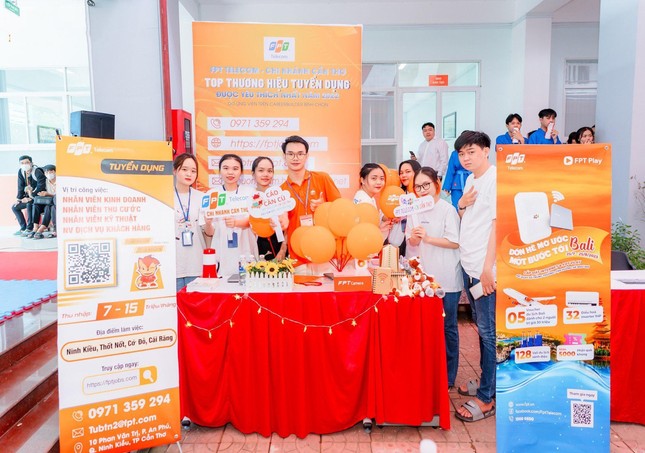Doanh nghiệp tại Tây Nguyên, Đà Nẵng, Cần Thơ tiếp xúc với ứng viên chất lượng từ FPT Polytechnic ảnh 5
