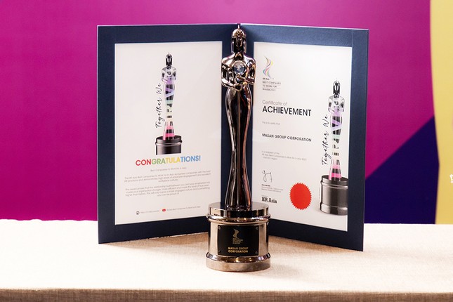 Masan Group nhận “cú đúp” giải thưởng tại HR Asia Award 2023 ảnh 2