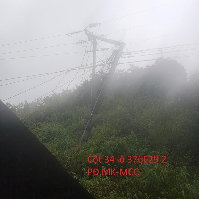 Mưa lũ, sạt lở làm 8.484 khách hàng tại các tỉnh Tây Bắc bị gián đoạn cung cấp điện ảnh 2