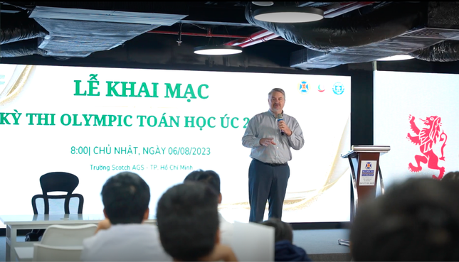Hơn 500 thí sinh tham dự kỳ thi Olympic Toán học Úc 2023 tại trường Scotch AGS ảnh 1