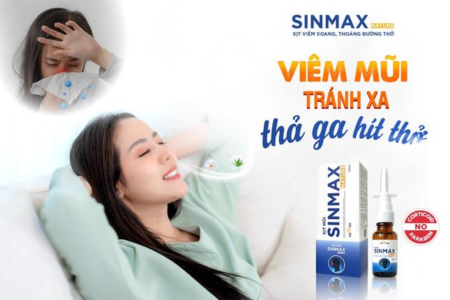 Xịt mũi Sinmax - Phương án tối ưu cho người bị viêm xoang ảnh 3