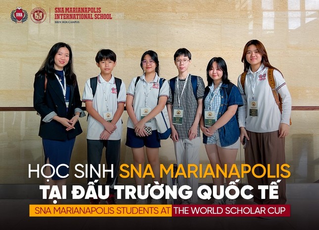 11 huy chương dành cho học sinh trường SNA Marianapolis tại World Scholar’s Cup ảnh 1