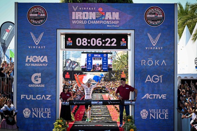 Vinfast tiếp tục là đối tác danh hiệu cho giải vô địch thế giới Vinfast Ironman® 2023 ảnh 1