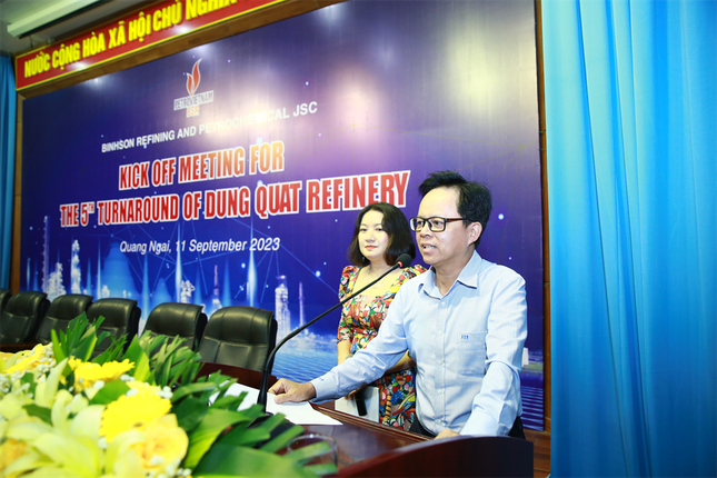 BSR tổ chức Lễ khởi động bảo dưỡng tổng thể lần 5 NMLD Dung Quất ảnh 4
