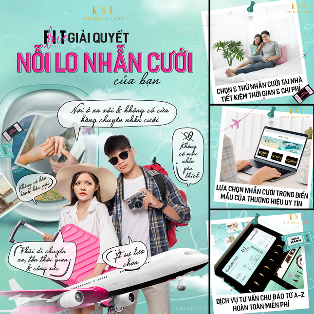 Yên tâm mua nhẫn cưới online với trải nghiệm đeo thử nhẫn cưới tại nhà miễn phí ảnh 1