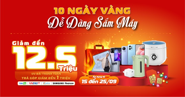 Viettel Store ưu đãi đến 12,5 triệu đồng trong 10 ngày vàng ảnh 1