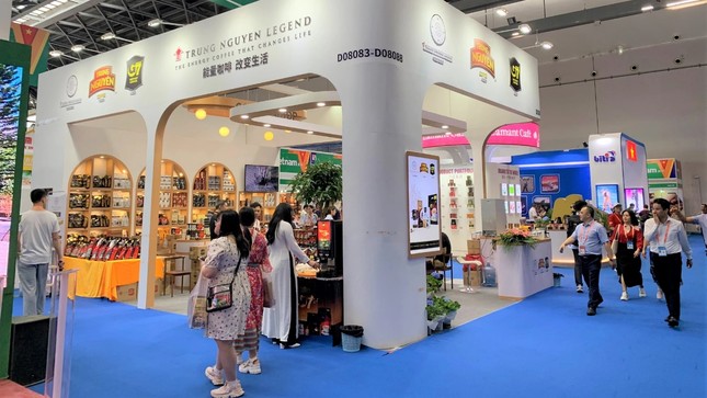 Trung Nguyên Legend khẳng định vị thế thương hiệu hàng đầu tại triển lãm CAEXPO 2023 ảnh 1
