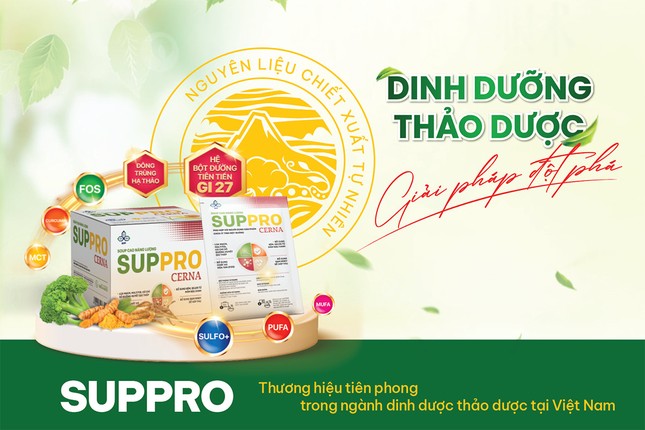 Ra mắt Suppro Cerna - bước tiến mới trong phát triển ngành dinh dưỡng thảo dược ảnh 1