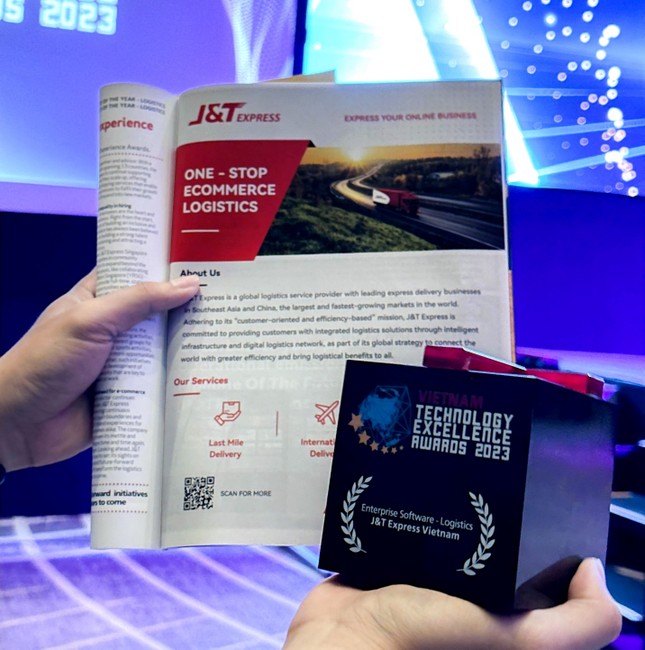 J&T Express được vinh danh tại lễ trao giải công nghệ hàng đầu châu Á ảnh 2