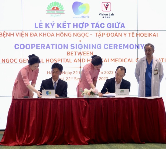 Bệnh viện Hồng Ngọc ký kết chuyển giao công nghệ nhãn khoa ICL (Nhật Bản) ảnh 1