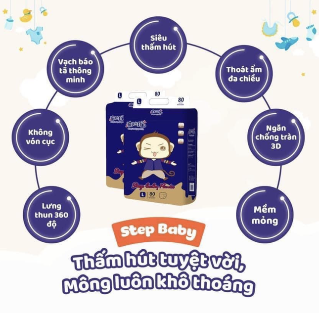 Step Baby - Nỗ lực mang đến thị trường những sản phẩm chất lượng với giá thành phải chăng ảnh 2