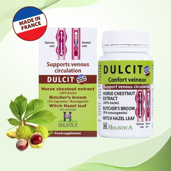TPBVSK Dulcit – Chất lượng sản phẩm thảo dược đến từ Pháp bảo vệ tĩnh mạch chân ảnh 3