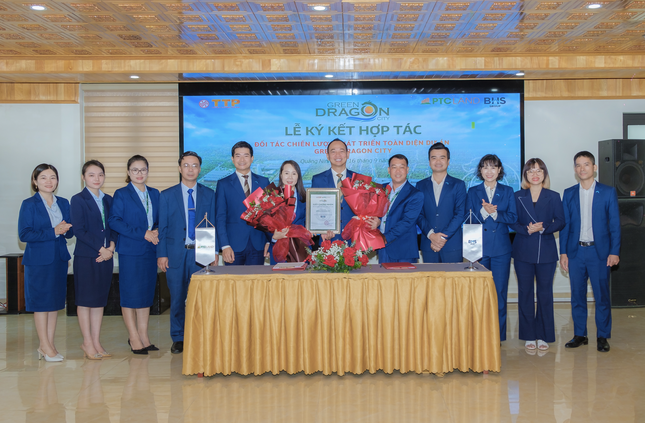Tập đoàn TTP “bắt tay” với BHS Group tại đại dự án Green Dragon City ảnh 1