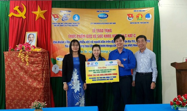 Hành trình “Trao gửi yêu thương, Đong đầy sức khỏe” của Đoàn Trường ĐHCNTT, ĐHQG-HCM ảnh 1