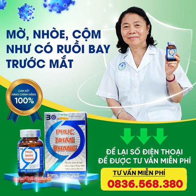 TPBVSK Phúc Nhãn Khang – Bí quyết hỗ trợ đôi mắt sáng khỏe được các chuyên gia y tế khuyên dùng ảnh 1