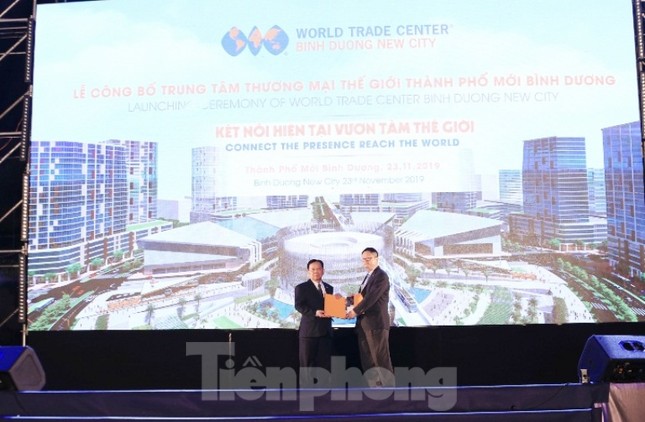 Công bố và ký hợp tác phát triển TT Thương mại Thế giới TP. Mới Bình Dương ảnh 1