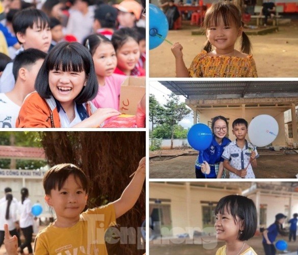 Tuổi trẻ Bình Phước mang quà trung thu đến trẻ em nghèo vùng biên giới ảnh 1