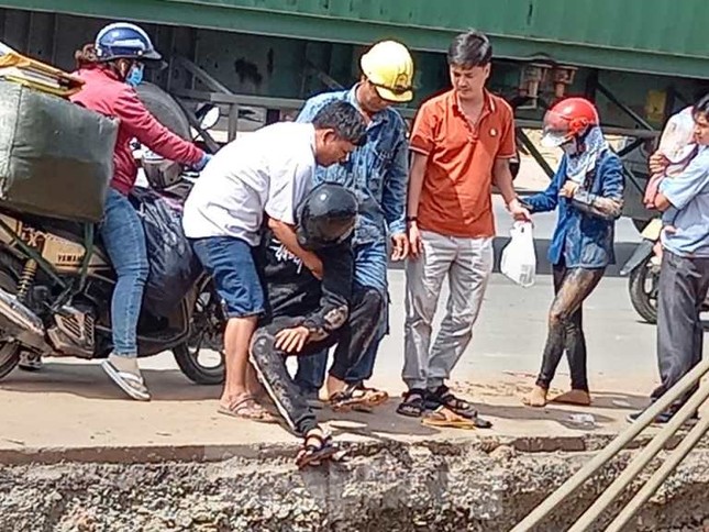 Nhiều người gặp nạn khi đi qua dự án đường 'nghìn tỷ' ảnh 1