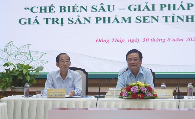 Bộ trưởng Lê Minh Hoan: Xây dựng 'đạo' trồng sen ảnh 2
