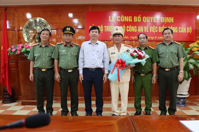 Công an tỉnh Đồng Tháp có tân Phó Giám đốc ảnh 1