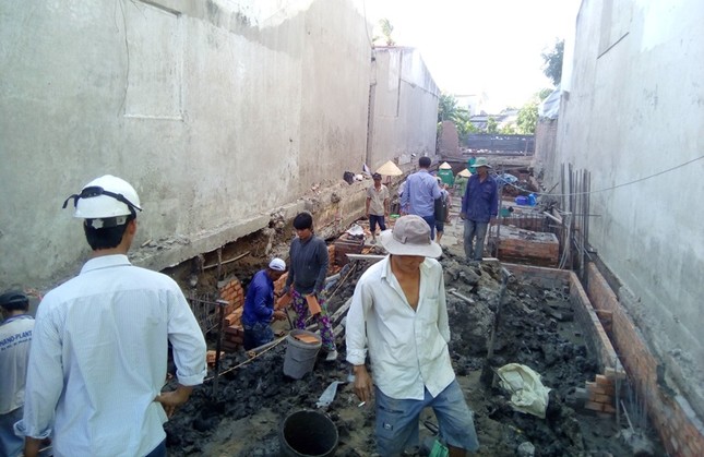 Phát hiện đạn cối khi đang xây nhà ảnh 1