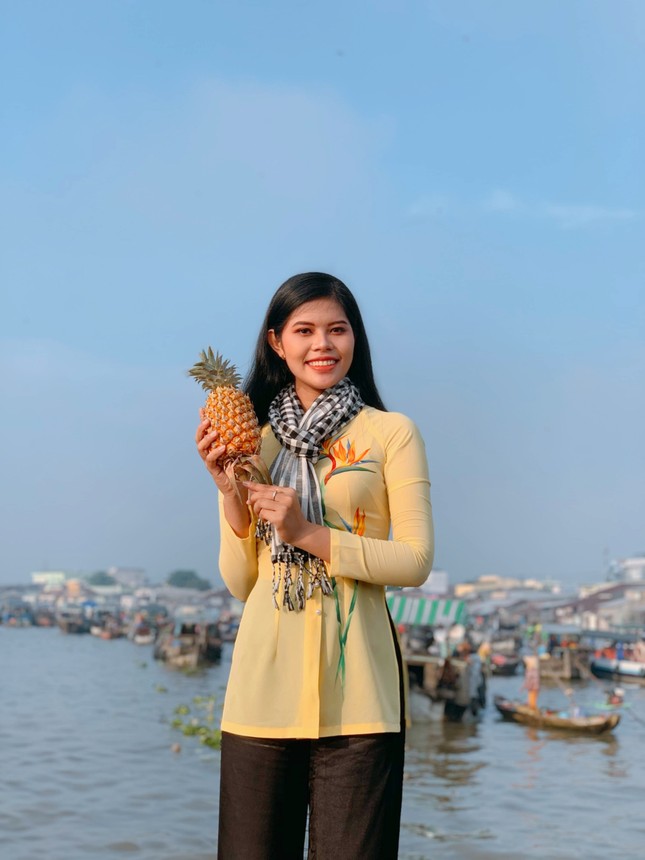 Nữ sinh du lịch Cần Thơ muốn mang vẻ đẹp đất nước đến với bạn bè thế giới ảnh 6