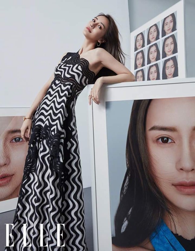 “Đại công chúa” Dior Angela Baby xinh đẹp rạng ngời trên bìa ELLE Trung tháng 8 ảnh 5