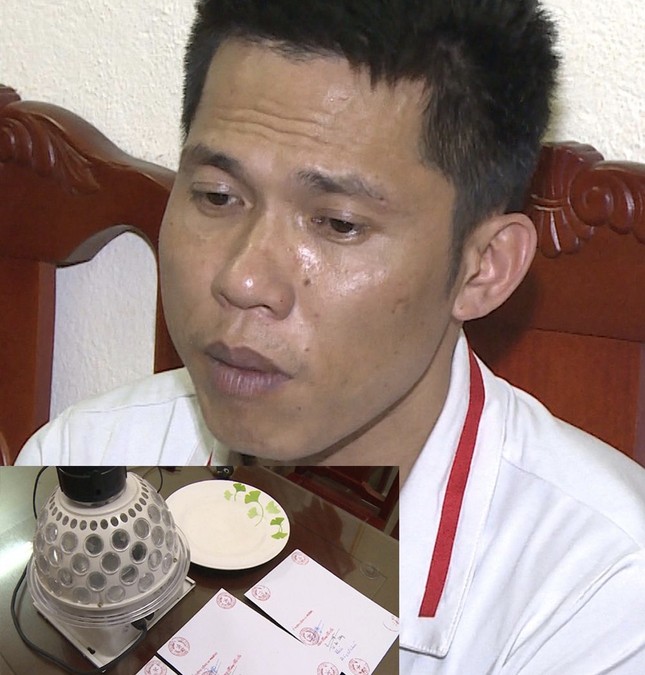 Thượng uý CSGT sử dụng ma tuý khi được mời dự tiệc chia tay đối tượng đi chấp hành án ảnh 1