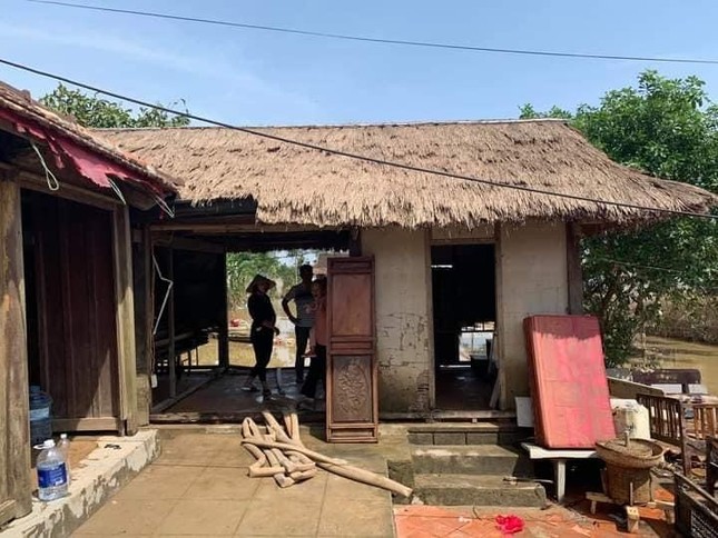 Xót xa ngôi nhà lưu niệm Đại tướng Võ Nguyên Giáp sau khi lũ rút ảnh 1