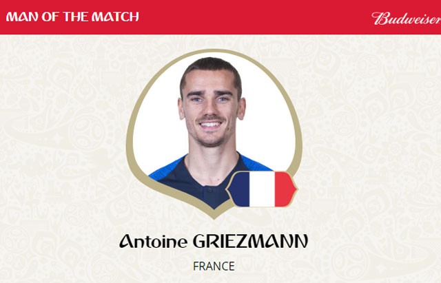 Chấm điểm trận Pháp 2-1 Australia: Gọi tên Antoine Griezmann ảnh 1