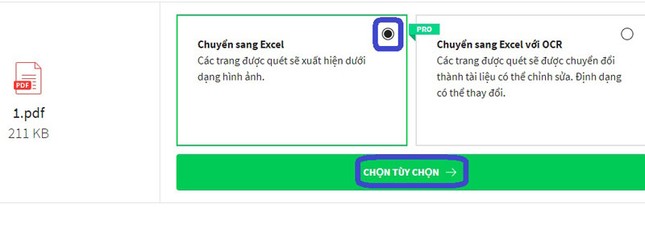 Hướng dẫn chuyển đổi file PDF sang Excel không cần phần mềm ảnh 3