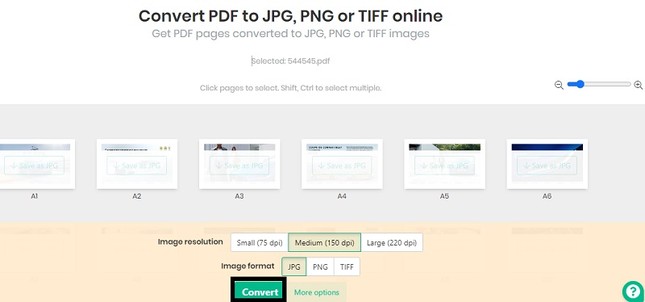 Hướng dẫn chuyển đổi file PDF sang JPG ảnh 3