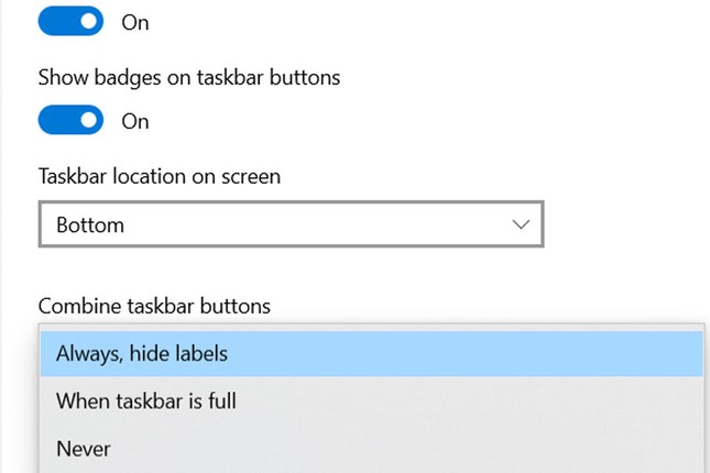 Hướng dẫn chuyển vị trí thanh taskbar trên Windows 10 ảnh 6
