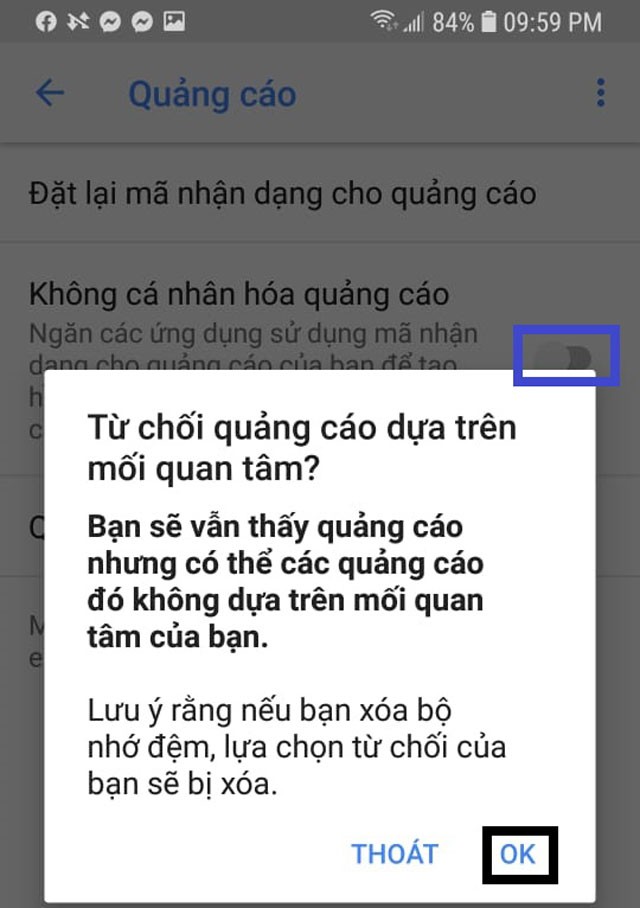 Cách hạn chế quảng cáo khó chịu trên smartphone Android ảnh 3