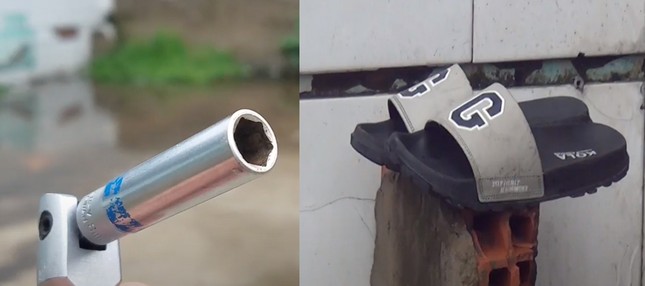 Kẻ trộm đột nhập cửa hàng điện thoại lúc rạng sáng ở TPHCM ảnh 2