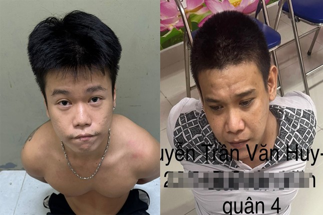 Bắt nóng hai thanh niên cướp xe máy của tài xế xe ôm ở TPHCM ảnh 1