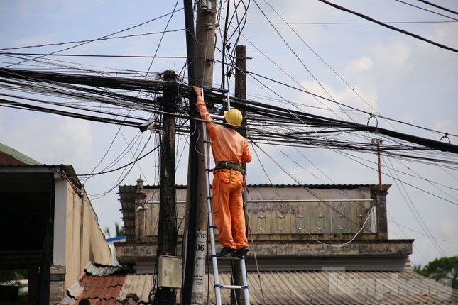 Nhiều khu vực trung tâm Cần Thơ cúp điện luân phiên ảnh 1