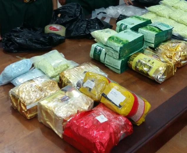Bắt vụ vận chuyển 26,6kg ma túy từ Campuchia vào Việt Nam ảnh 1