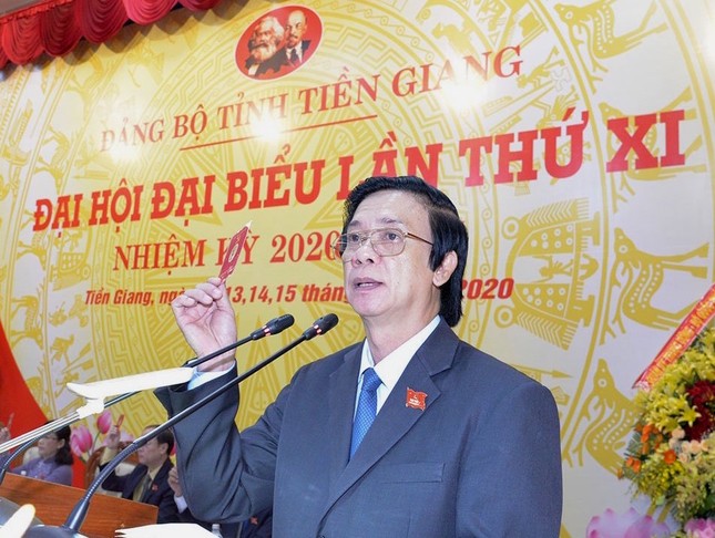 Ông Nguyễn Văn Danh tái cử Bí thư Tỉnh ủy Tiền Giang ảnh 1
