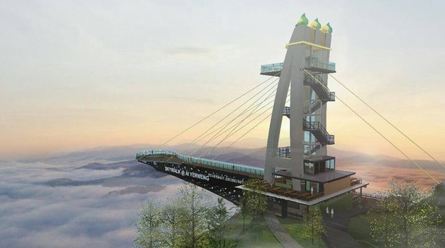 Cầu kính trên không dài nhất Đông Nam Á sắp mở cửa: “Hội cuồng chân” nôn nóng “check-in“ ảnh 1