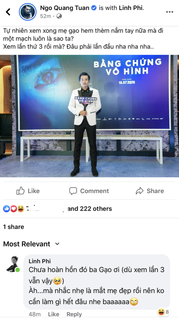 Quang Tuấn than bị vợ “lạnh nhạt”, bà xã Linh Phi tiết lộ lý do ai nghe cũng bật cười ảnh 4