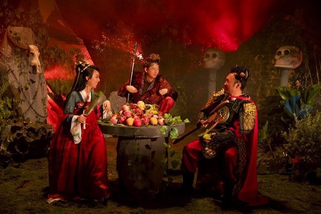 Chùm ảnh: Hậu trường MV “72 phép thần thông” cực vui nhộn của “Tôn Ngộ Không” Ngô Kiến Huy ảnh 5