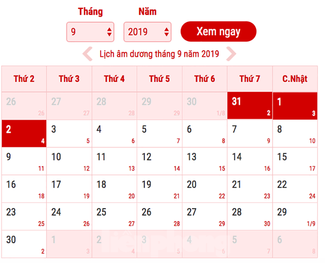 Lễ Quốc khánh được nghỉ 3 ngày liên tục ảnh 1