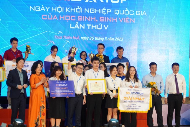 Trao hơn 80 giải thưởng cuộc thi Khởi nghiệp quốc gia của học sinh, sinh viên lần thứ V ảnh 2