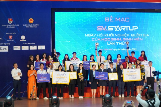 Trao hơn 80 giải thưởng cuộc thi Khởi nghiệp quốc gia của học sinh, sinh viên lần thứ V ảnh 1