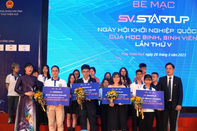 Trao hơn 80 giải thưởng cuộc thi Khởi nghiệp quốc gia của học sinh, sinh viên lần thứ V ảnh 4