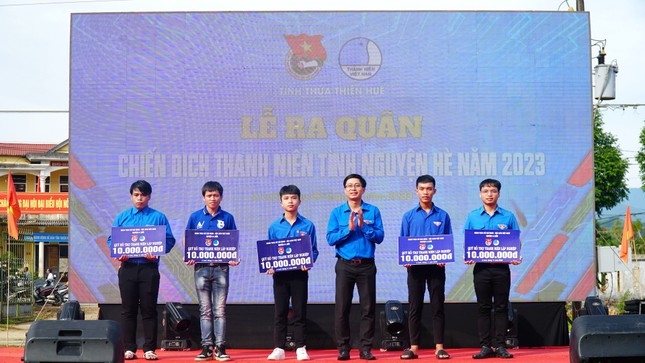 Thanh niên tình nguyện hè 2023 tại TT-Huế: Tạo dấu ấn xã hội tích cực ảnh 15