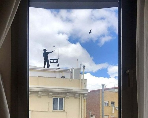 Biến cửa sổ thành tác phẩm nghệ thuật tương tác: Vẻ đẹp của sự sáng tạo ảnh 1